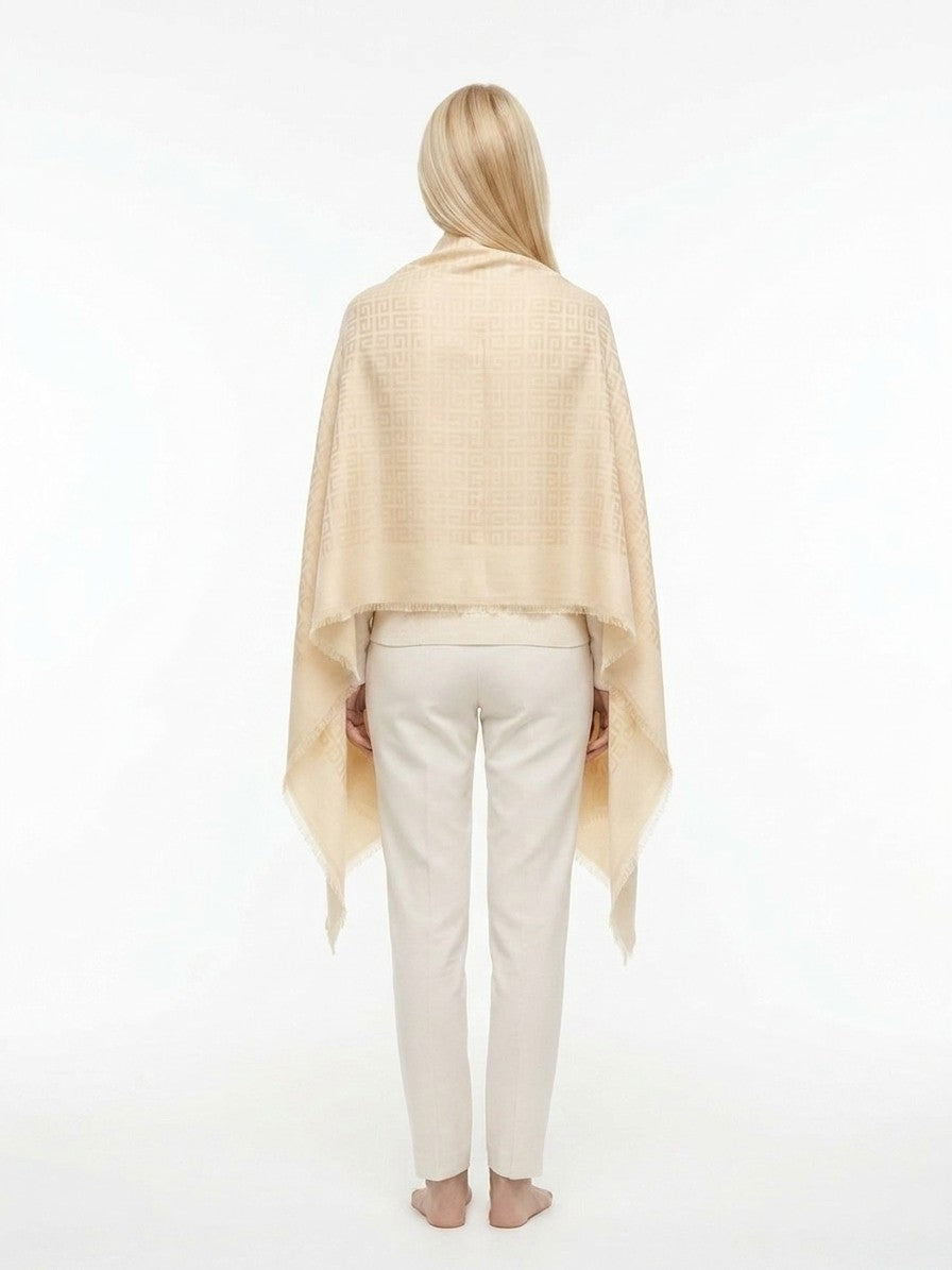 Givenchy Silk Scarf in Beige