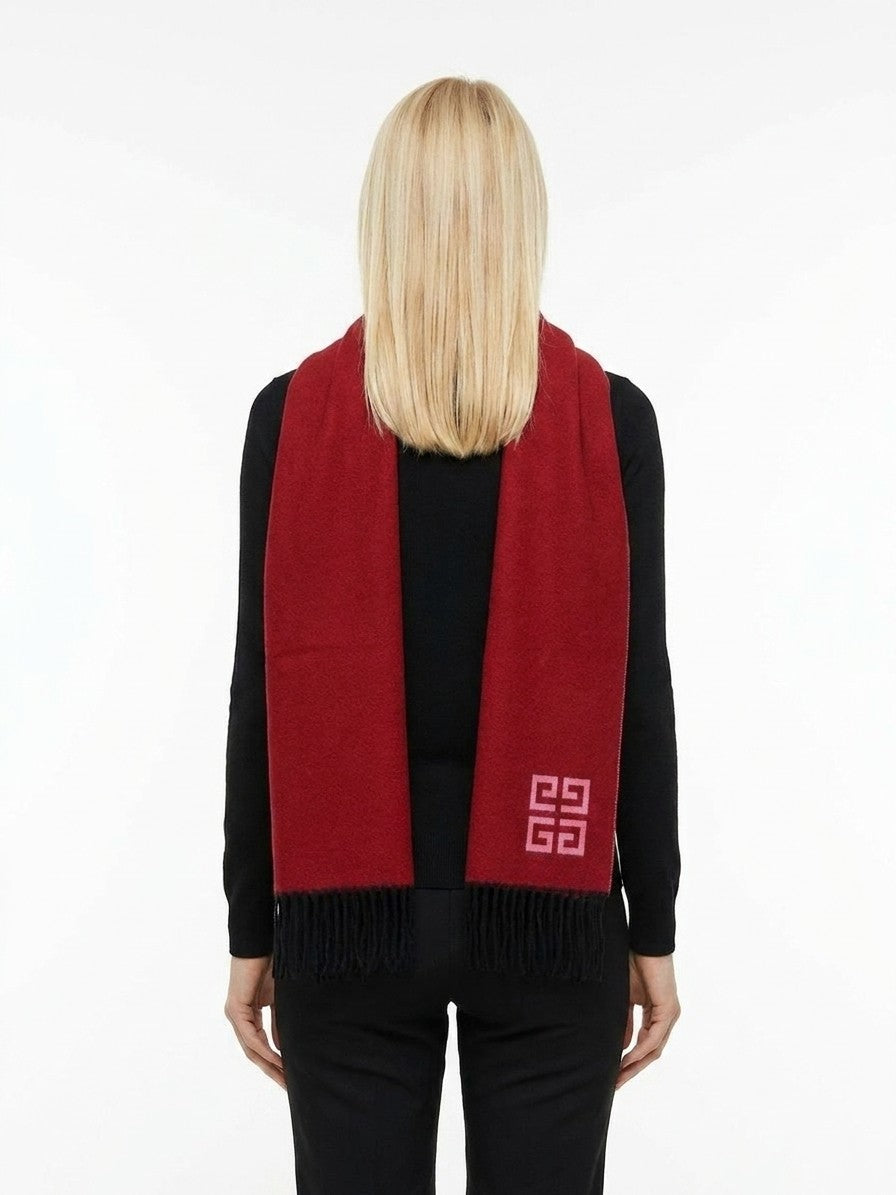 Givenchy Wool Scarf in Bicolor