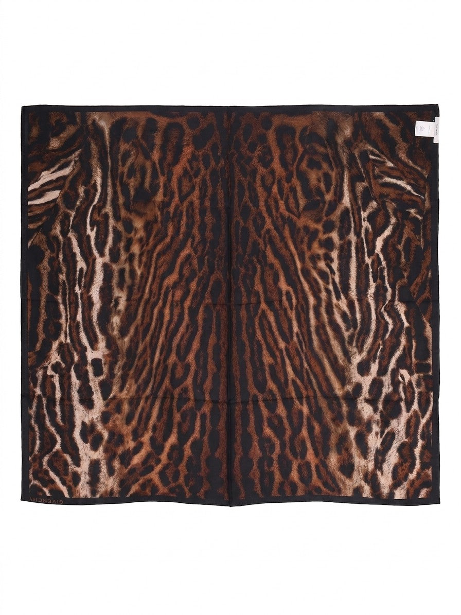 Givenchy Silk Foulard in Brown