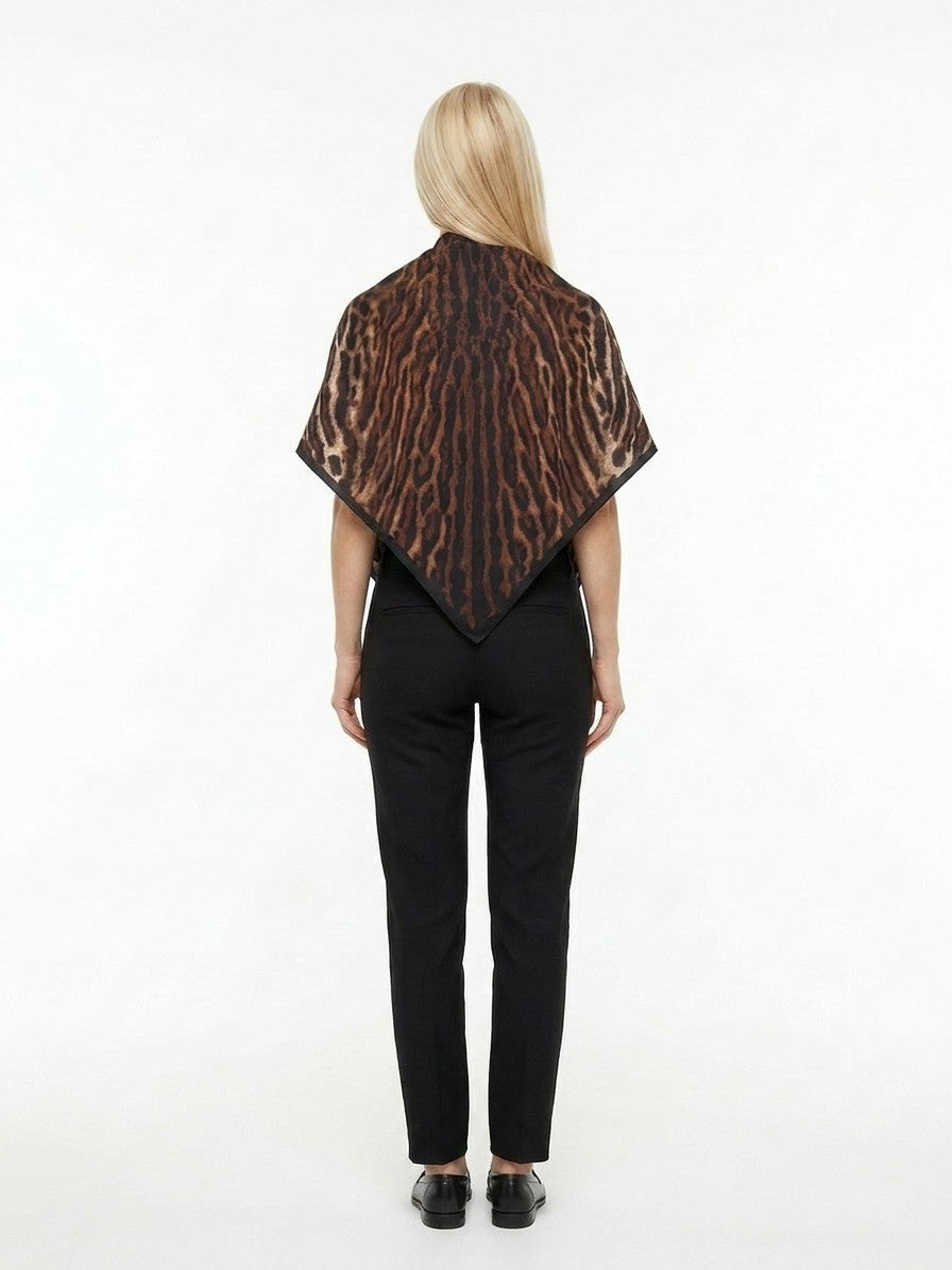 Givenchy Silk Foulard in Brown