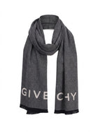 Givenchy Wool Scarf in Gray