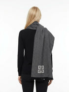 Givenchy Wool Scarf in Gray