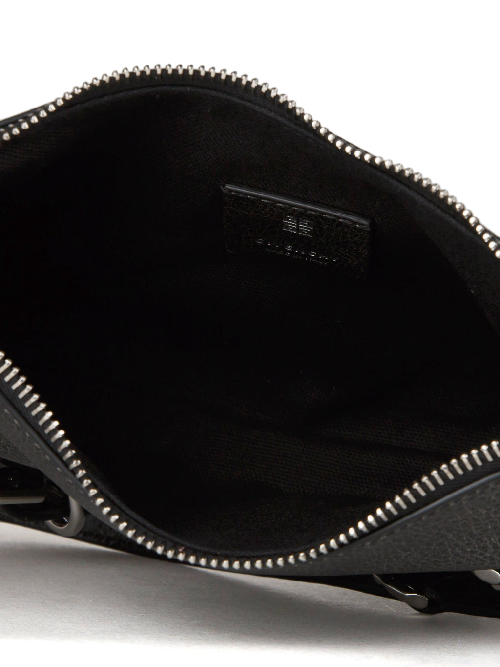 Buckled Leather Shoulder Bag