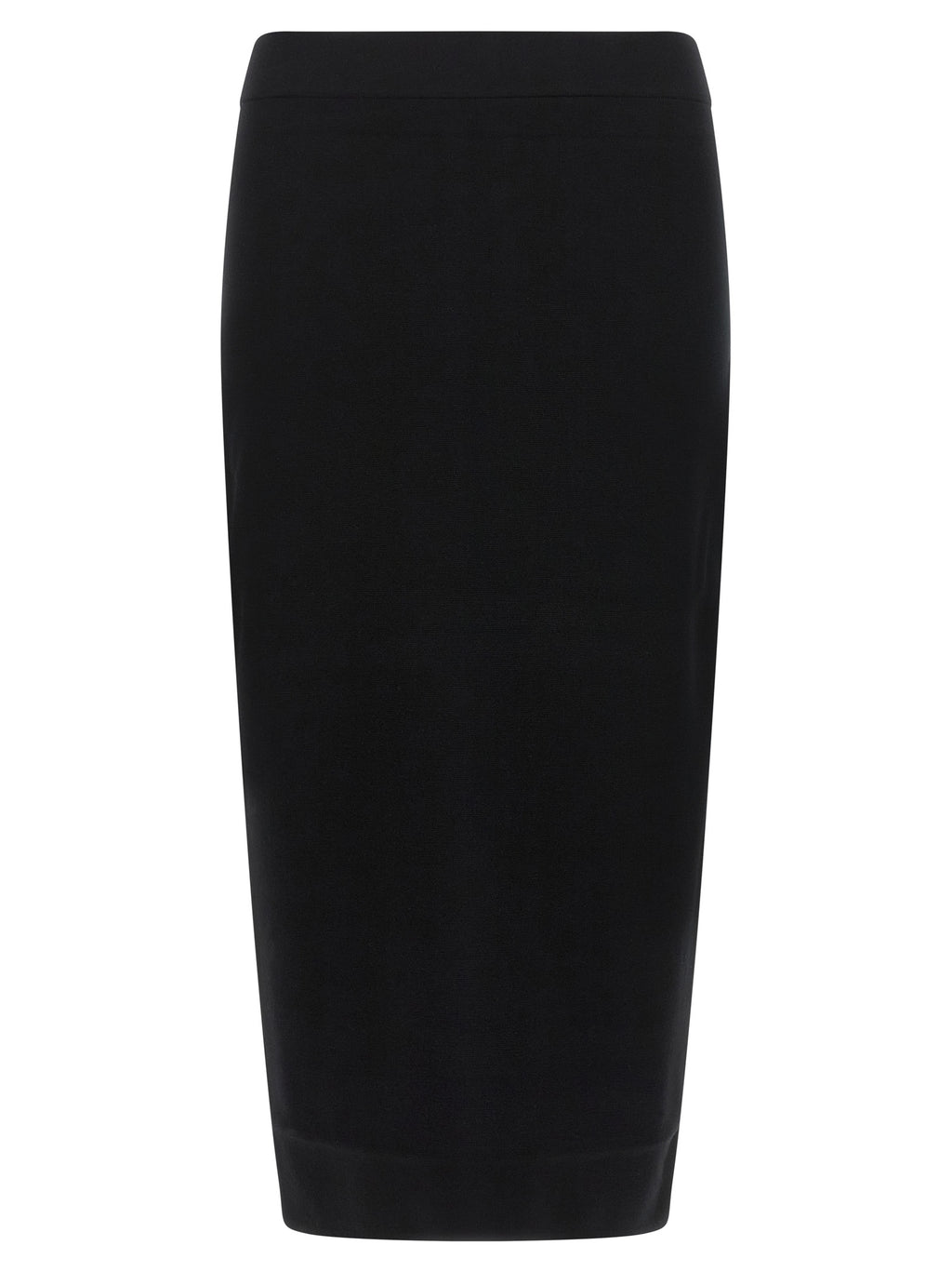 Black Viscose Skirt