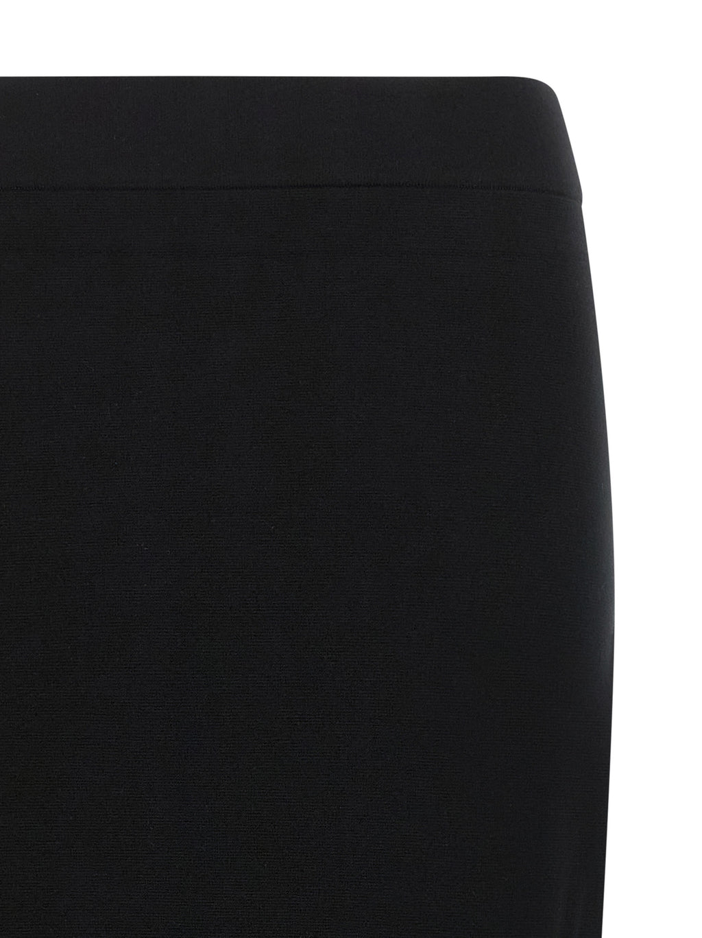 Black Viscose Skirt