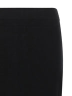 Black Viscose Skirt