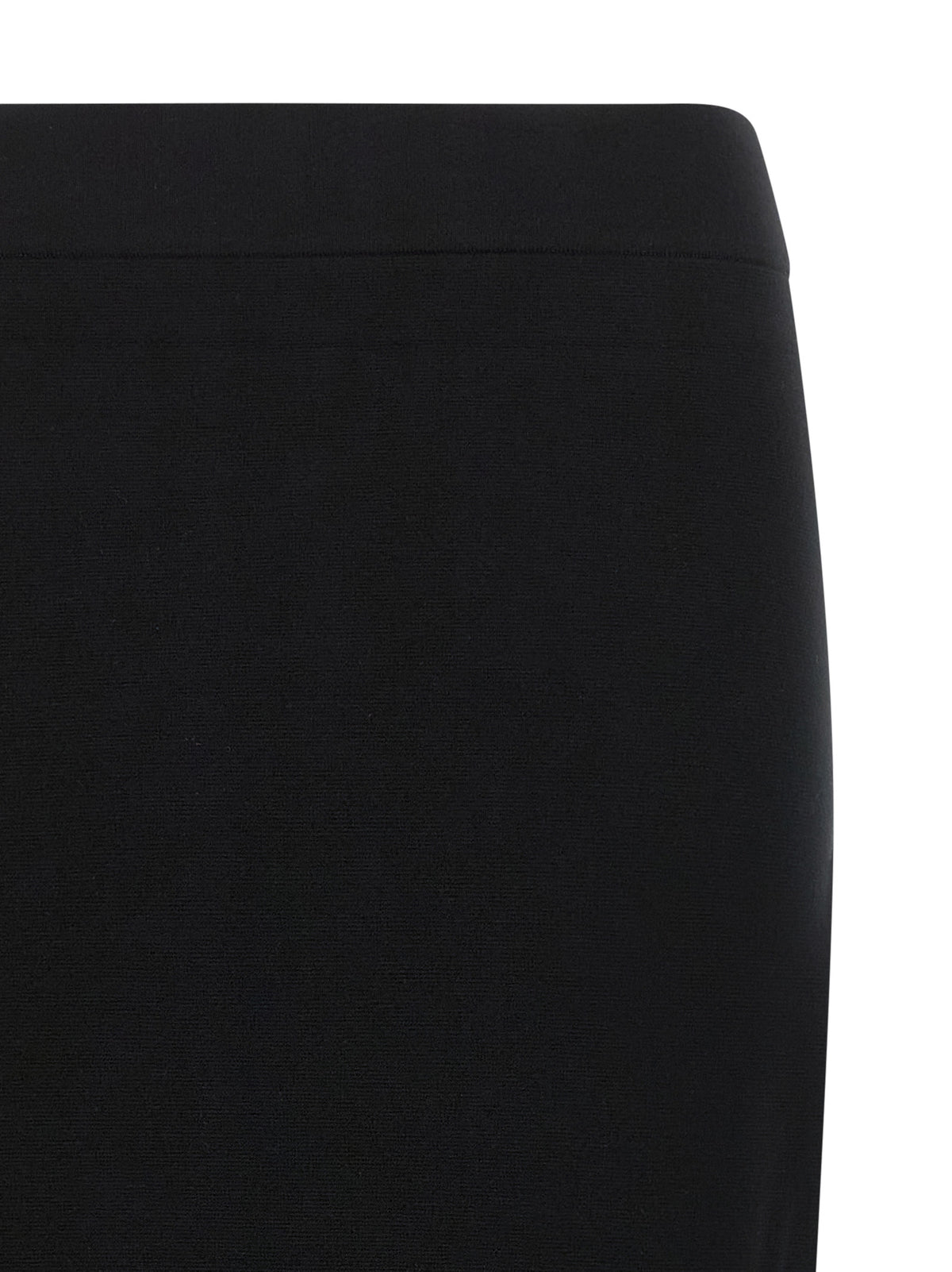 Black Viscose Skirt