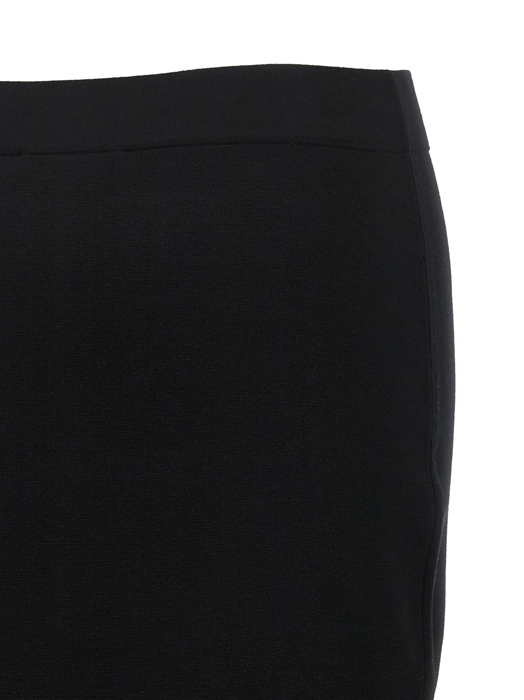 Black Viscose Skirt