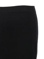 Black Viscose Skirt