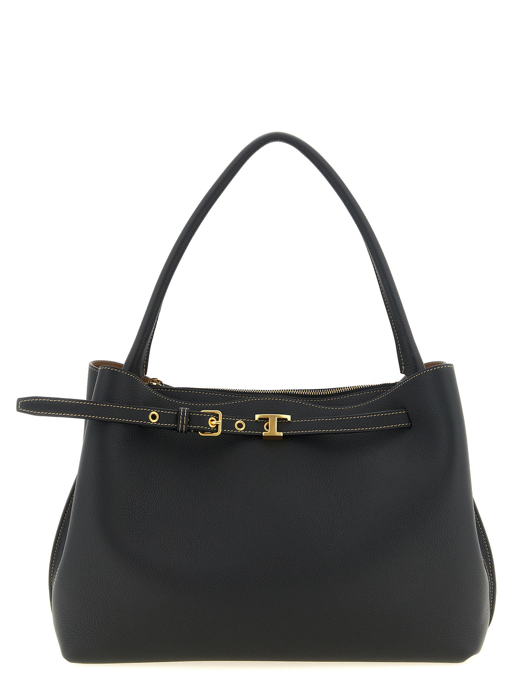 Black Leather Handbag