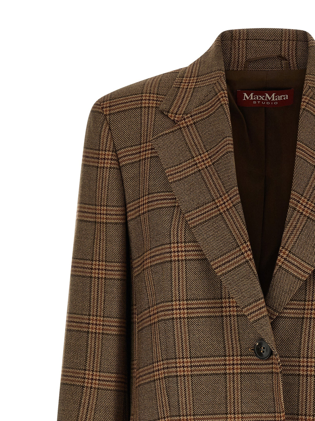 Wool Blazer – Brown