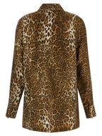 Brown Silk Blouse