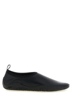 Black Synthetic Slippers