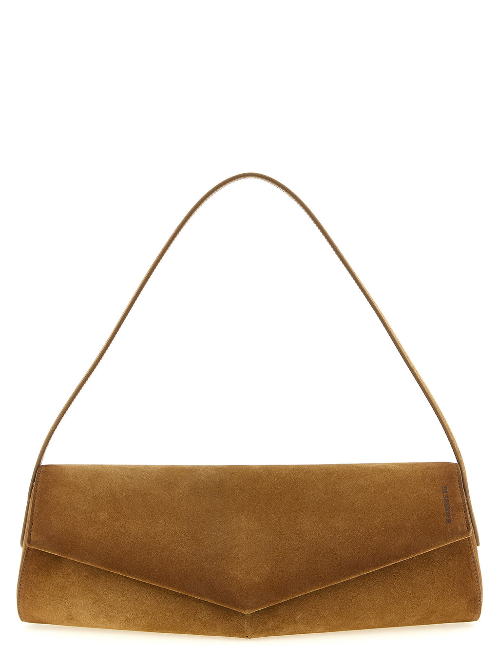 Brown Suede Shoulder Bag