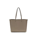 Beige Leather Shoulder Bag