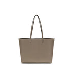 Beige Leather Shoulder Bag