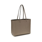 Beige Leather Shoulder Bag