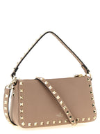 Pink Leather Shoulder Bag