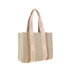 Linen Shoulder Bag – Brown