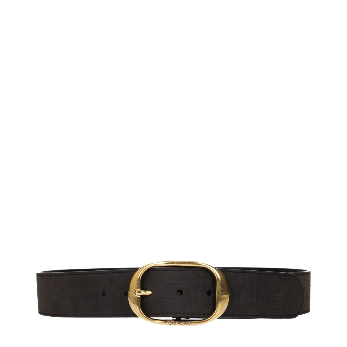 Brown Suede Belt
