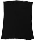 Black Viscose Scarf