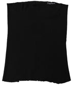 Black Viscose Scarf