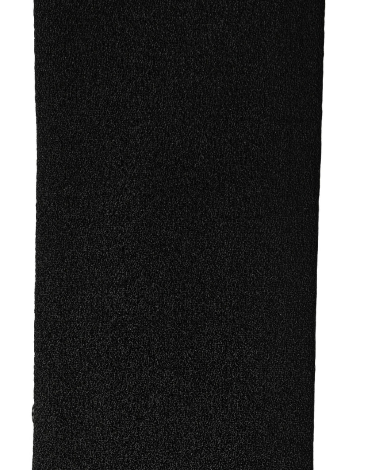 Black Virgin Wool Scarf