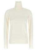 White Virgin Wool Sweater