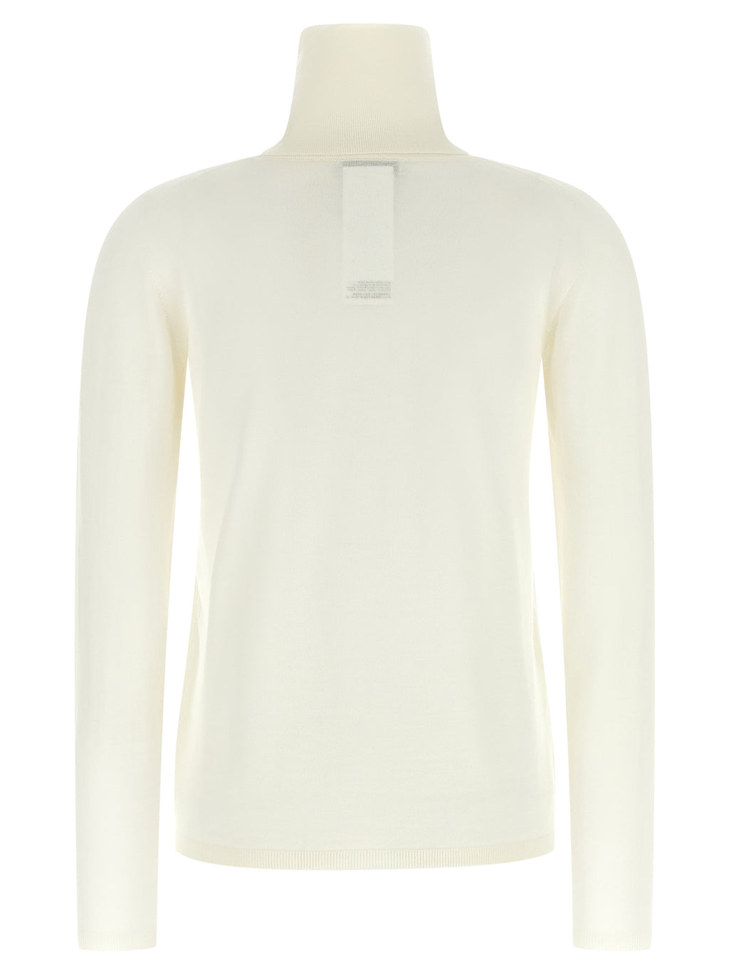 White Virgin Wool Sweater