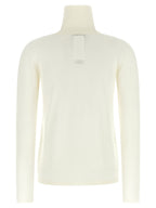 White Virgin Wool Sweater