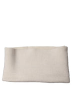White Polyester Scarf