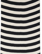 Black and White Silk Scarf