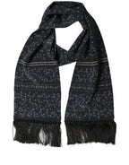 Blue Silk Scarf