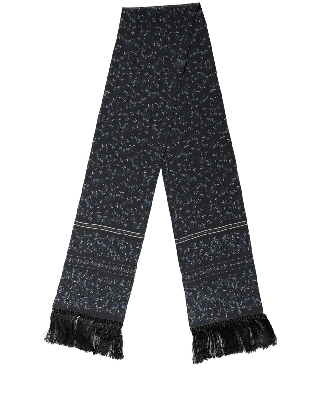Blue Silk Scarf