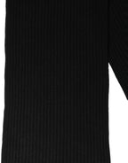 Black Virgin Wool Scarf
