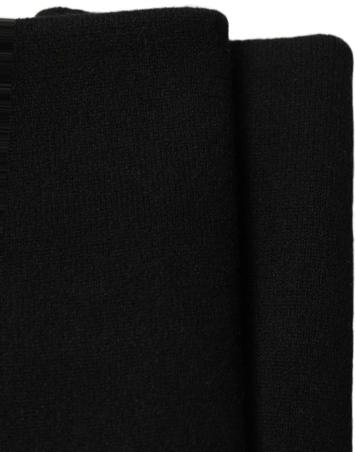 Black Cashmere Scarf