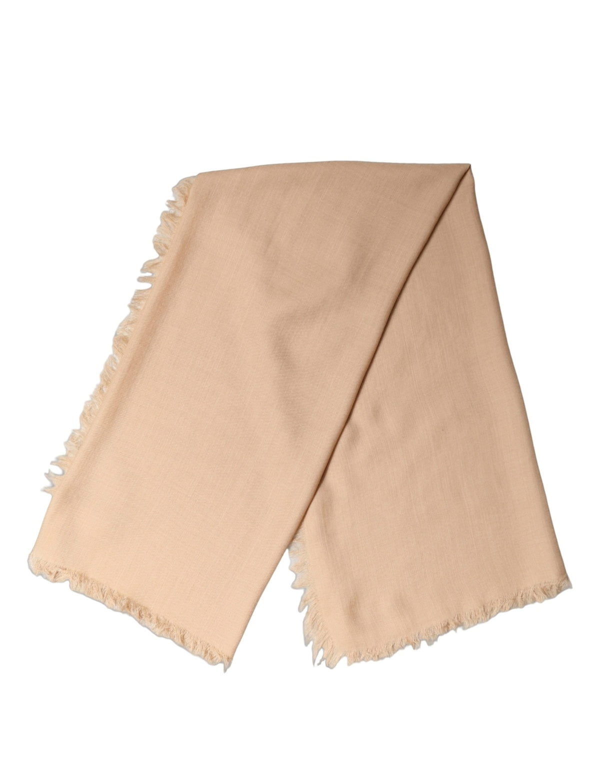 Beige Silk Scarf