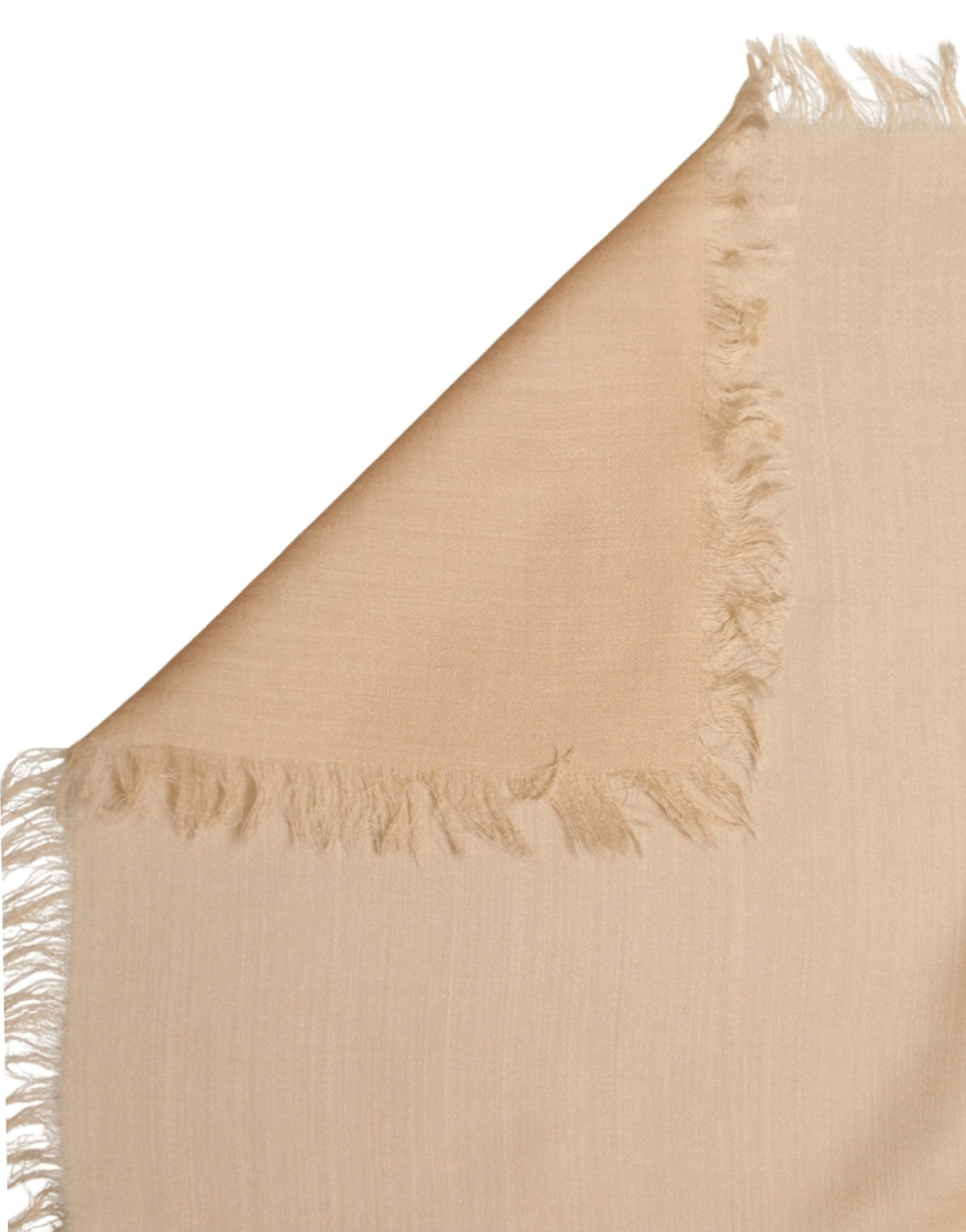 Beige Silk Scarf