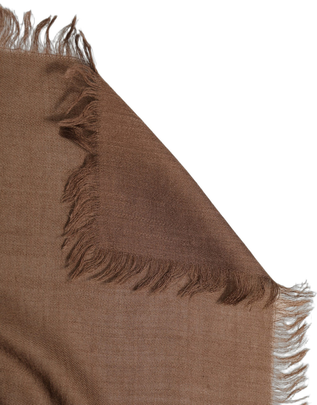 Brown Silk Scarf