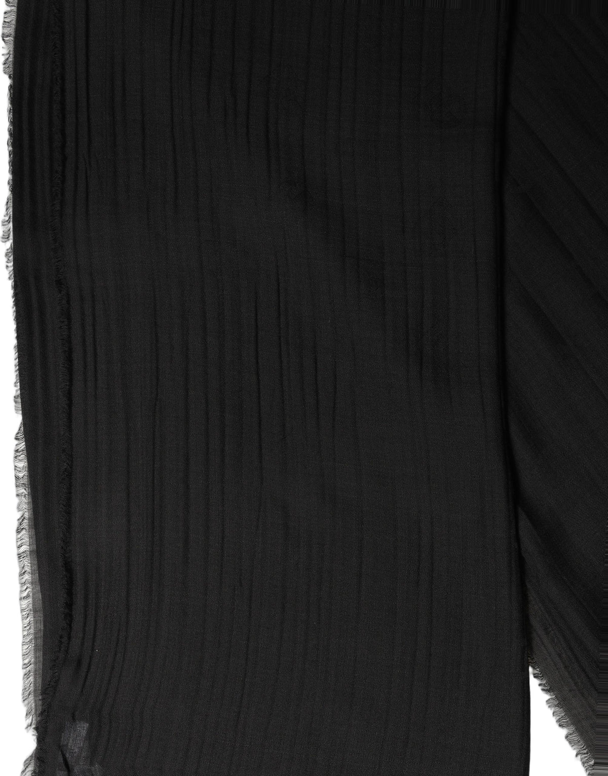 Black Silk Scarf