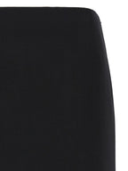 Black Wool Skirt