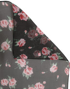 Black Silk Scarf