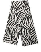 Black and White Cotton Scarf