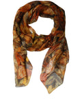 Multicolour Silk Scarf