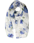 White Silk Scarf