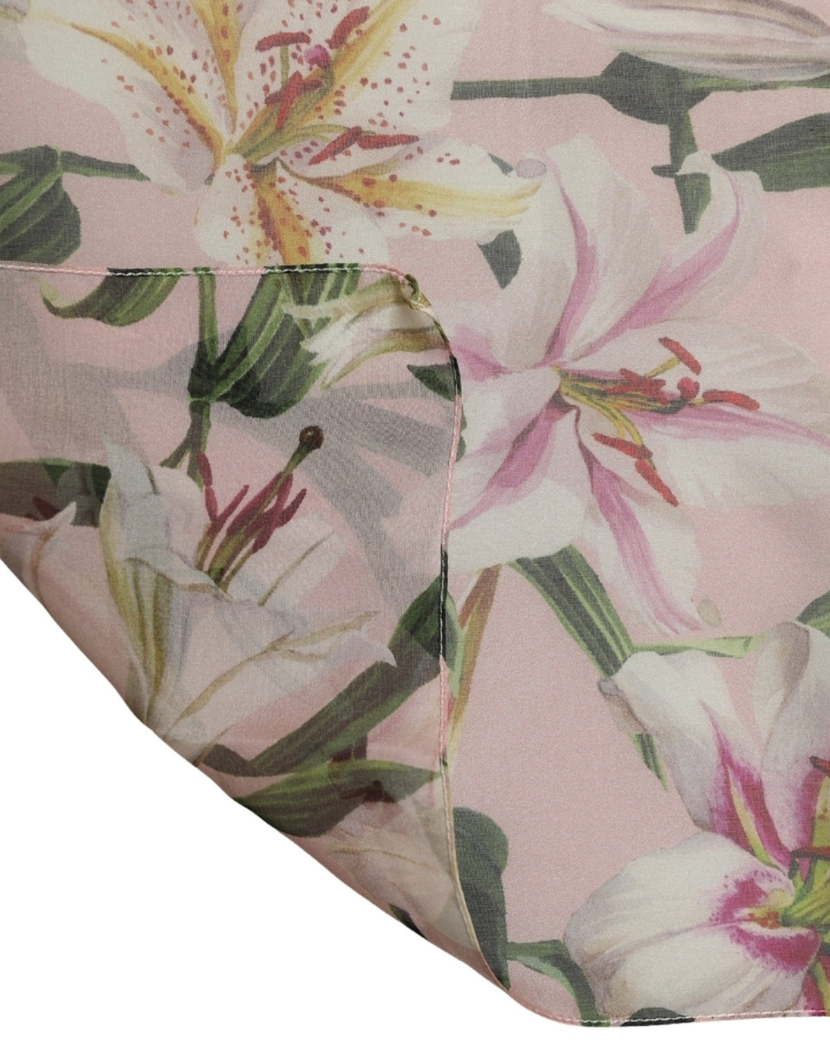 Pink Silk Scarf