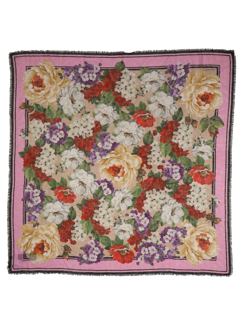 Multicolour Cashmere Scarf
