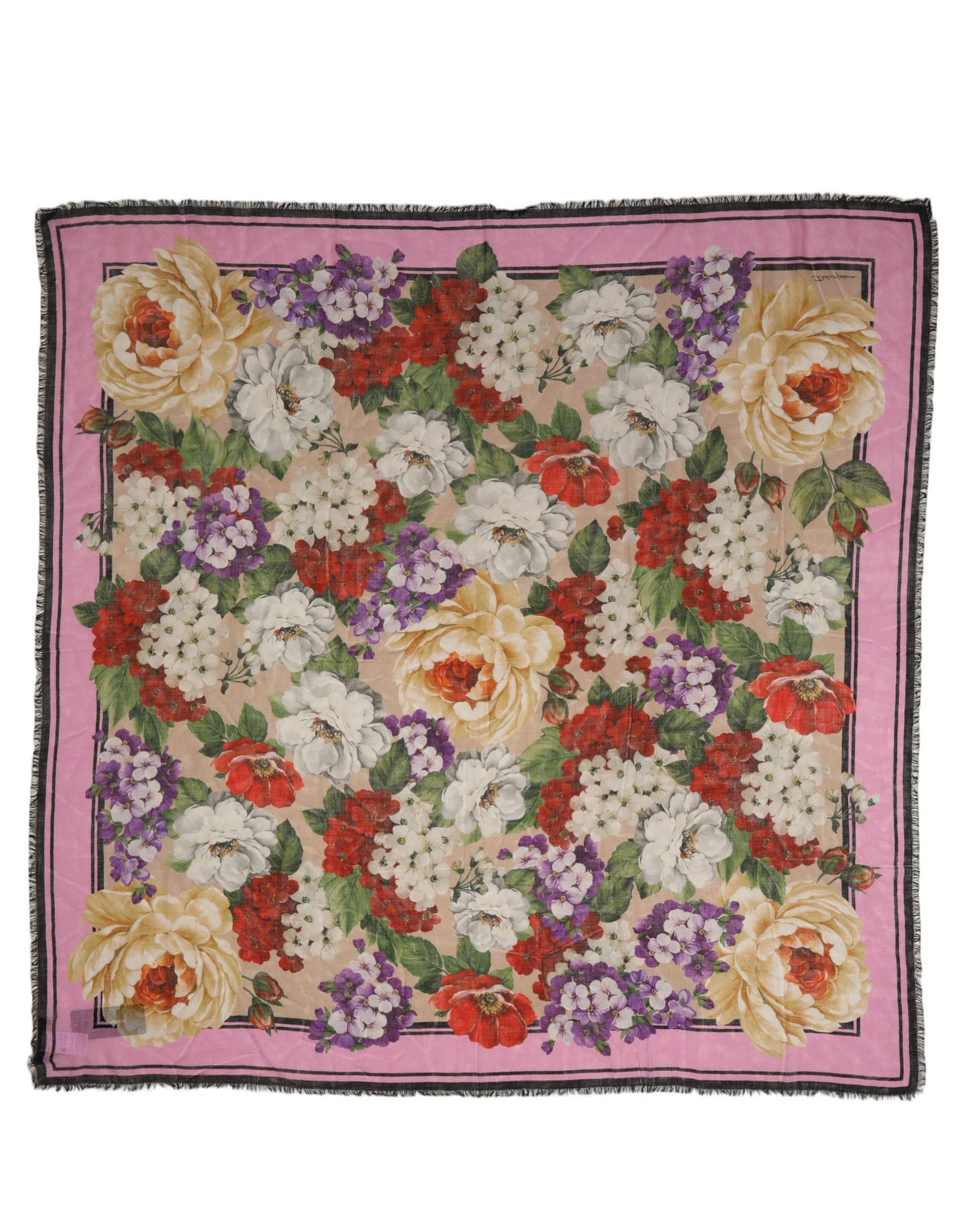 Multicolour Cashmere Scarf