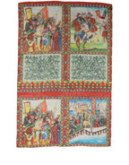 Multicolour Silk Scarf
