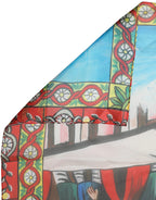 Multicolour Silk Scarf